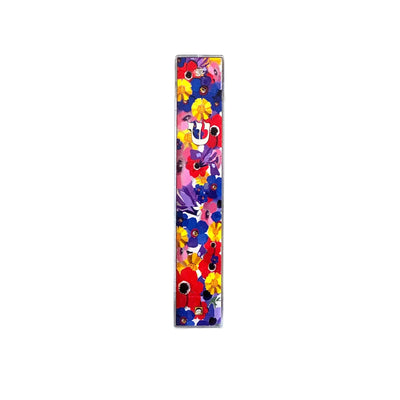 Small Acrylic Mezuzah in 4 Patterns - The Weitzman Museum Store - 806483