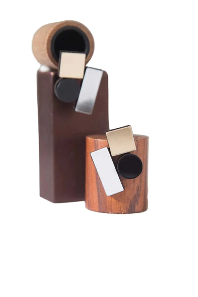 Small Bauhaus Earring - The Weitzman Museum Store - BH13SBG - JE