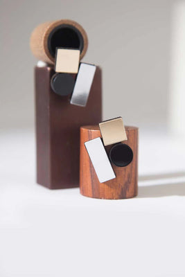 Small Bauhaus Earring - The Weitzman Museum Store - BH13SBG - JE