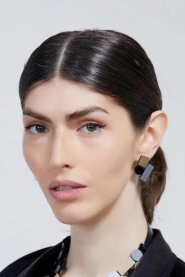 Small Bauhaus Earring - The Weitzman Museum Store - BH13SBG - JE