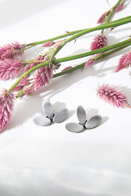 Small Emma Earrings - Silver - The Weitzman Museum Store - EM02SL-JE