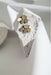 Small Gold Organic Reflections Earrings - The Weitzman Museum Store - OR13GD - JE