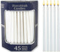 Solid White Candles - The Weitzman Museum Store - CC - 46