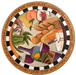 Solid Wood Lazy Susan in Multiple Designs - The Weitzman Museum Store - LZY020S-14