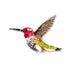 Sparkling Hummingbird Brooch Pin - The Weitzman Museum Store - TL - B - 730