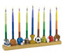 Sports Fan Menorah - The Weitzman Museum Store - 7 - 847384016887