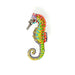 Spotted Seahorse Brooch - The Weitzman Museum Store - 7-847384019579
