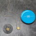 Star Am Yisrael Chai Necklace Gold Plated - The Weitzman Museum Store - STAR - 18GP