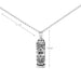 Star of David Mezuzah Charm Necklace - The Weitzman Museum Store - MEZ10