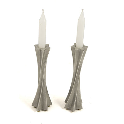 Star of David Twist Candleholders - The Weitzman Museum Store - 7 - 847384019564