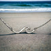 Sterling Silver Wave Rider Necklace - The Weitzman Museum Store - N77N