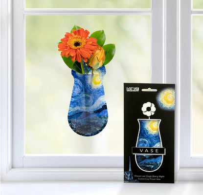 Suction Cup Vase in Multiple Famous Designs - The Weitzman Museum Store - SCV3019
