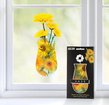 Suction Cup Vase in Multiple Famous Designs - The Weitzman Museum Store - SCV3018