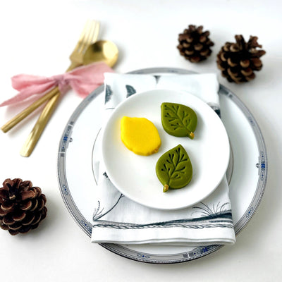 Sukkot Etrog and Leaf Collection Marzipan - The Weitzman Museum Store - sku - 45796208476385