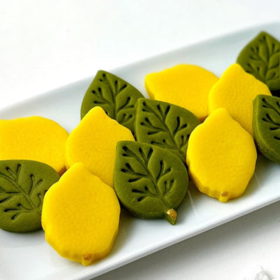 Sukkot Etrog and Leaf Collection Marzipan - The Weitzman Museum Store - sku - 45796208476385