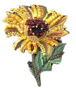 Sunny Sunflower Brooch - The Weitzman Museum Store - TL - B - 289