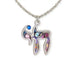 Swirling Silver Chai Necklace - The Weitzman Museum Store - 1430287N