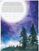Tall Trees in the Moonlight Ketubah by Rachel Marks - The Weitzman Museum Store - 