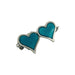 Teal Heart Tallit Clip - The Weitzman Museum Store - AD - 301