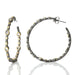 Teardrop Hoop Earrings - The Weitzman Museum Store - YRZE020020B - 1 - 14