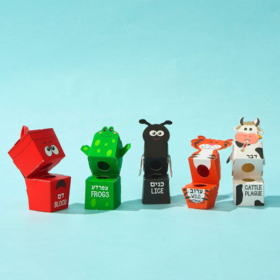 Ten Plagues 3D Finger Puppet Kit - The Weitzman Museum Store - TYKP-PUP-2