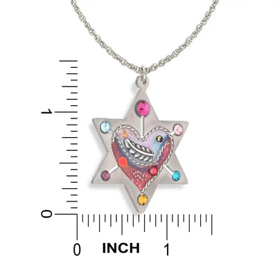 Tender Peace Star of David Necklace - The Weitzman Museum Store - 1430685