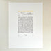 Text Only (Gold Border Option) - Elegant Calligraphy Ketubah by Stephanie Caplan - The Weitzman Museum Store - 