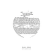 Text Only Ketubah in Different Shapes by Patty Shaivitz Leve - The Weitzman Museum Store - 2-03