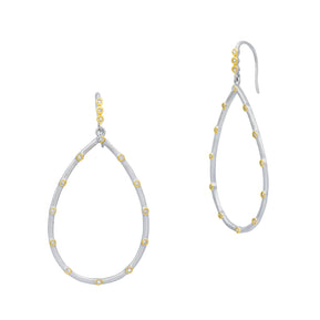 The Best Everyday Bezel Teardrop Earrings - The Weitzman Museum Store - PYZE020107B