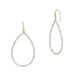The Best Everyday Bezel Teardrop Earrings - The Weitzman Museum Store - PYZE020107B