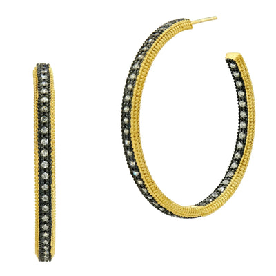 The Icon Hoop Earrings - The Weitzman Museum Store - YRZE0211B