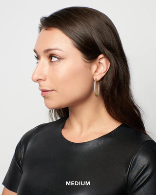 The Icon Hoop Earrings - The Weitzman Museum Store - YRZE0211B