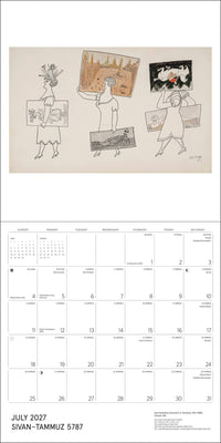 The Jewish Museum Calendar 2027/5788 - The Weitzman Museum Store - CAL27155