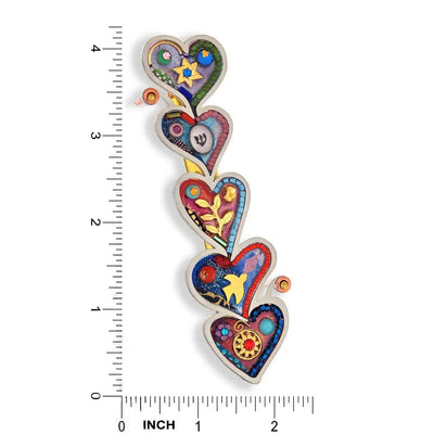 The Love We Built Hearts Mezuzah - The Weitzman Museum Store - 1450952