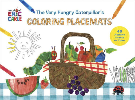 The Very Hungry Caterpillar's Coloring Placemats - The Weitzman Museum Store - 9780593582404