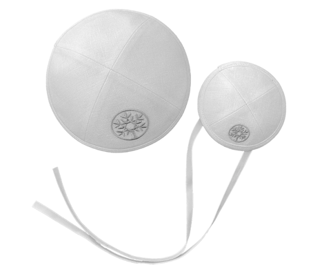Tree of Life Father and Son Kippot - The Weitzman Museum Store - 