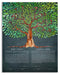 Tree of Life in Day or Dusk– I Am My Beloved's - Ketubah by Adriana Saipe - The Weitzman Museum Store - 