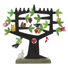 Tree of Life Menorah - The Weitzman Museum Store - 7 - 847384004471