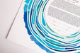 Tree Rings Paper Cut Ketubah by Adriana Saipe - The Weitzman Museum Store - 