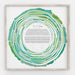 Tree Rings Paper Cut Ketubah by Adriana Saipe - The Weitzman Museum Store - 