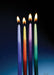 Tri - Color Premium Candles - The Weitzman Museum Store - C - 29 - MN2