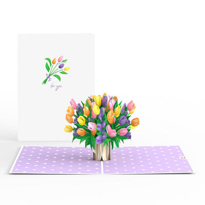Tulips Pop - Up Card - The Weitzman Museum Store - LP2404