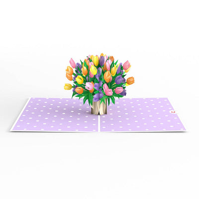 Tulips Pop - Up Card - The Weitzman Museum Store - LP2404