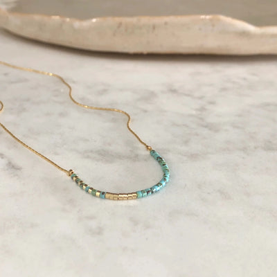 Turquoise Angie Necklace - The Weitzman Museum Store - 13