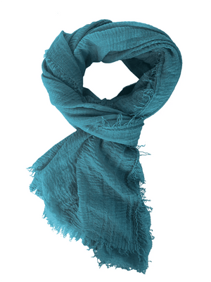 Turquoise Shawl - The Weitzman Museum Store - 