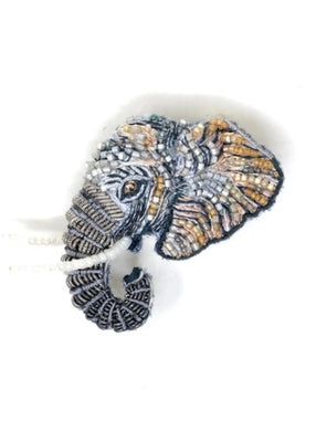 Tusker Brooch PIn - The Weitzman Museum Store - TL-B-1008