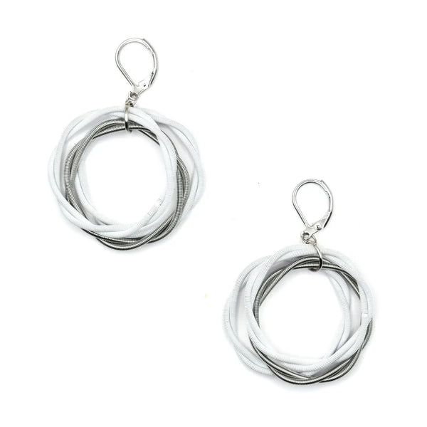 Twisted Loop Earrings - The Weitzman Museum Store - L63B - E