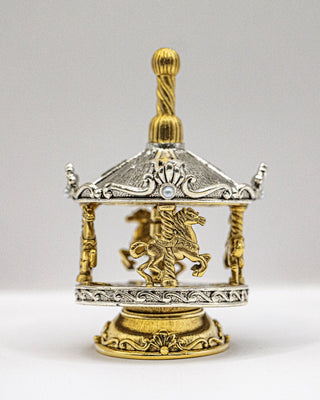 Two-tone Carousel Dreidel - The Weitzman Museum Store - DRD-19C