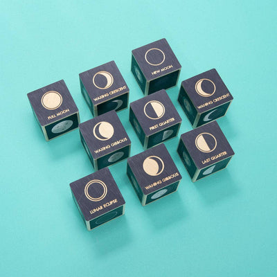 Uncle Goose Moon Phase Blocks - The Weitzman Museum Store - MPH9