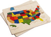 USA Map Wood Puzzle - The Weitzman Museum Store - EKP03040